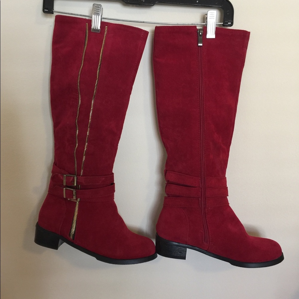 Red boots